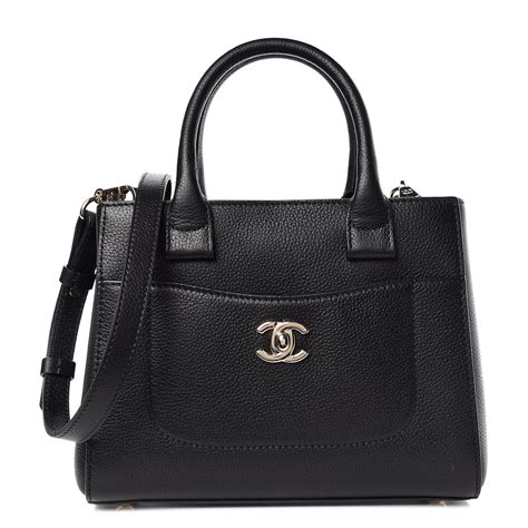 chanel neo executive tote mini|CHANEL Grained Calfskin Mini Neo Executive Shopper Tote .